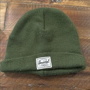 Herschel Olive Green Beanie